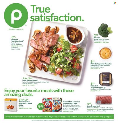 Publix (AL, FL, GA, NC, SC, TN) Weekly Ad Flyer Specials August 4 to August 10, 2022