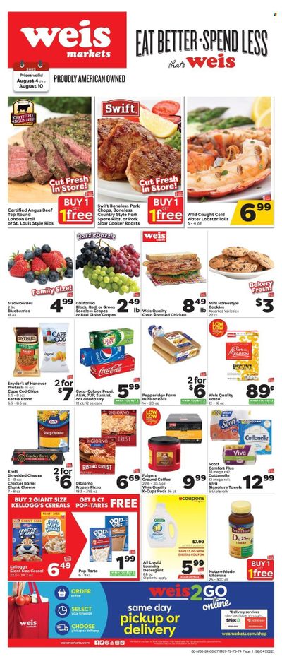 Weis (MD, NY, PA) Weekly Ad Flyer Specials August 4 to August 10, 2022