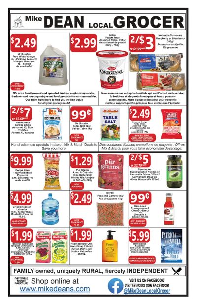 Mike Dean Local Grocer Flyer August 5 to 11