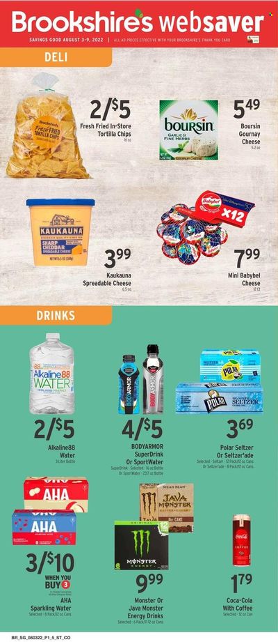Brookshires (AR, LA, TX) Weekly Ad Flyer Specials August 3 to August 9, 2022