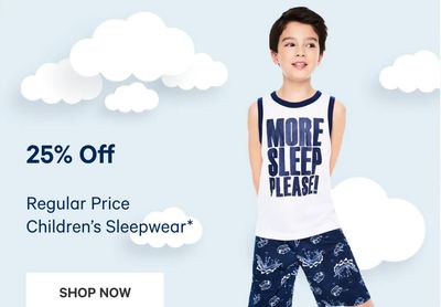Joe Fresh Canada Offers: Save 25% off Children’s Sleepwear + up to 50% off Sale & Clearance Items + FREE Shipping