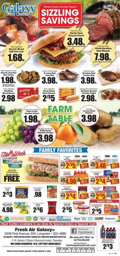 Fresh Air Galaxy (NC) Weekly Ad Flyer August 4 to August 11