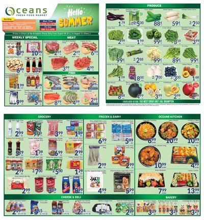 Oceans Fresh Food Market (Brampton) Flyer August 5 to 11