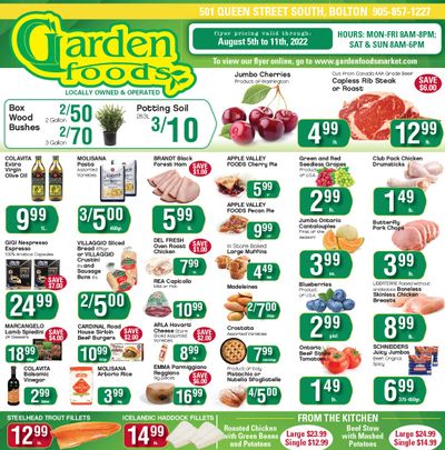 Garden Foods Flyer August 5 to 11