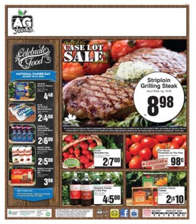 AG Foods Flyer August 5 to 11