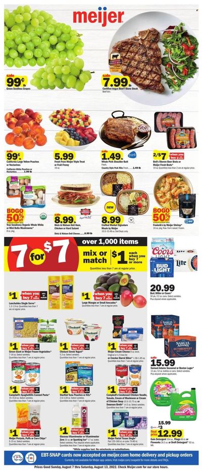 Meijer (WI) Weekly Ad Flyer Specials August 7 to August 13, 2022