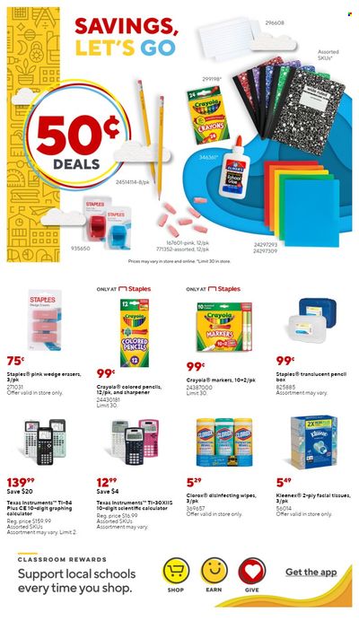 Staples Weekly Ad Flyer Specials August 7 to August 13, 2022