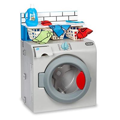 Little Tikes First Washer Dryer - Realistic Pretend Play Appliance for Kids, Interactive Toy Washing Machine with 11 Laundry Accessories, Unique Toy, Ages 2+ $34.93 (Reg $69.99)