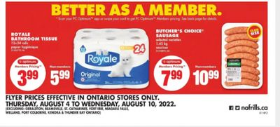 No Frills Ontario: Royale Bathroom Tissue $2.99 After Coupon This Week