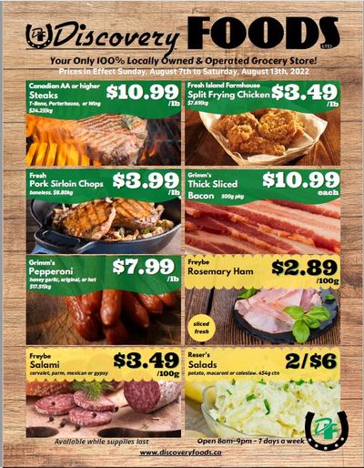Discovery Foods Flyer August 7 to 13