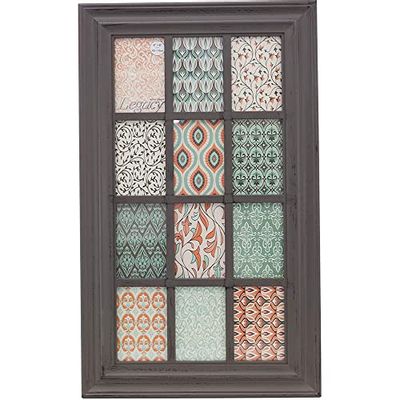 Kiera Grace Alice 12-Opening Distressed Rustic Collage Picture Frame $32.54 (Reg $48.48)