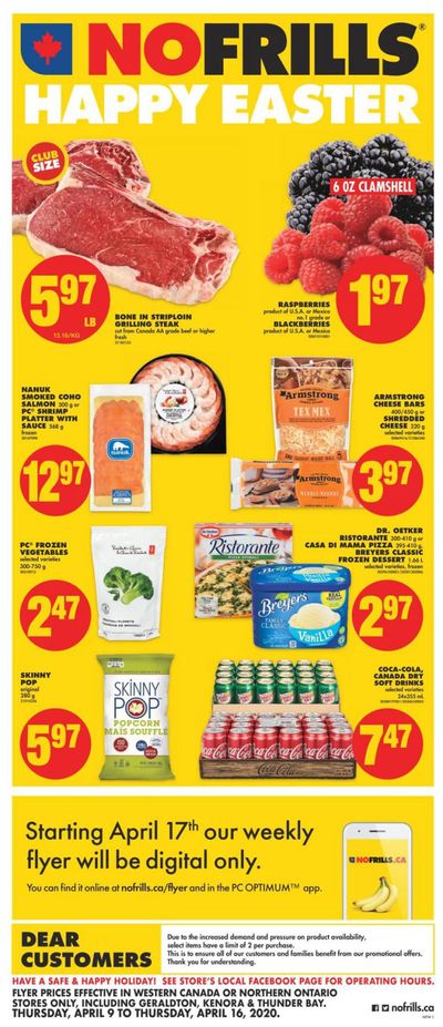 No Frills (West) Flyer April 9 to 16