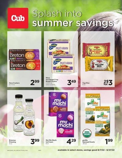 Cub Foods (MN) Weekly Ad Flyer Specials August 7 to August 27, 2022