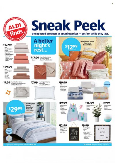 ALDI Weekly Ad Flyer Specials August 14 to August 20, 2022