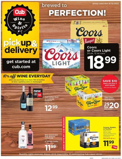 Cub Foods (MN) Weekly Ad Flyer Specials August 7 to August 13, 2022