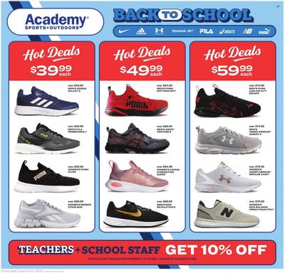 Academy Sports + Outdoors Weekly Ad Flyer Specials August 8 to August 14