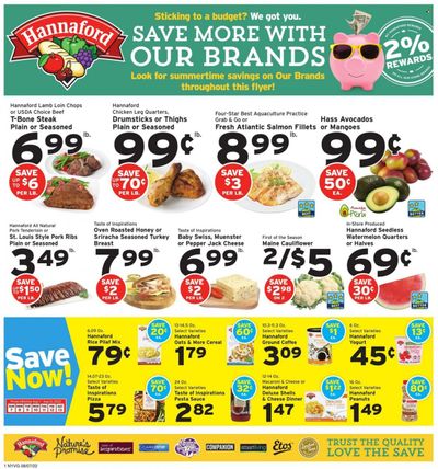 Hannaford (NY) Weekly Ad Flyer Specials August 7 to August 13, 2022