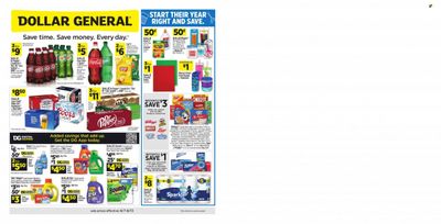 Dollar General (TX) Weekly Ad Flyer Specials August 7 to August 13, 2022