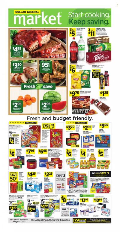 Dollar General (KY) Weekly Ad Flyer Specials August 7 to August 13, 2022 Dollar General (KY) Weekly Ad Flyer Specials August 7 to August 13, 2022