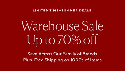 Up to 70% off Outdoor, Furniture, Bedding & More