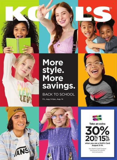 Kohl's Weekly Ad Flyer Specials August 5 to August 14, 2022 Kohl's Weekly Ad Flyer Specials August 5 to August 14, 2022