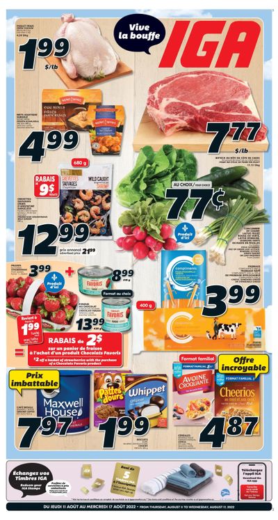 IGA (QC) Flyer August 11 to 17