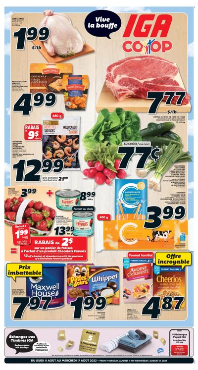 IGA (NB) Flyer August 11 to 17