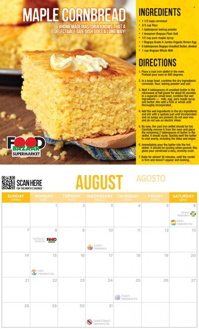 Food Bazaar (CT, NJ, NY) Weekly Ad Flyer Specials August 1 to August 31, 2022