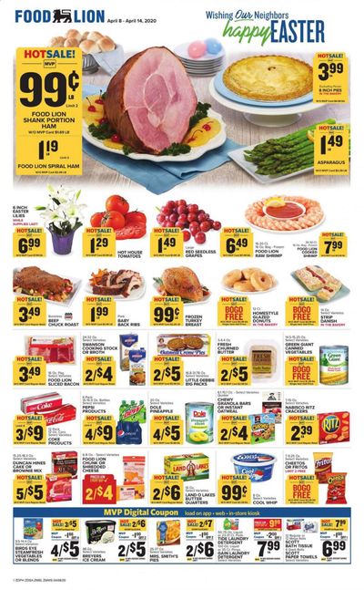 Food Lion Weekly Ad & Flyer April 8 to 14