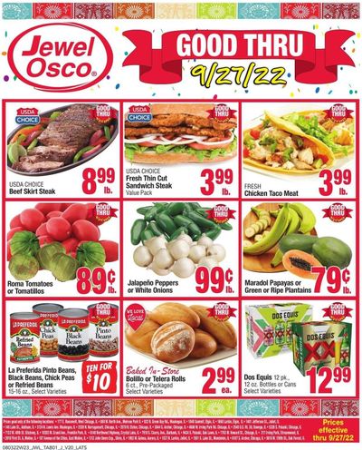 Jewel Osco (IL) Weekly Ad Flyer Specials August 3 to August 27, 2022