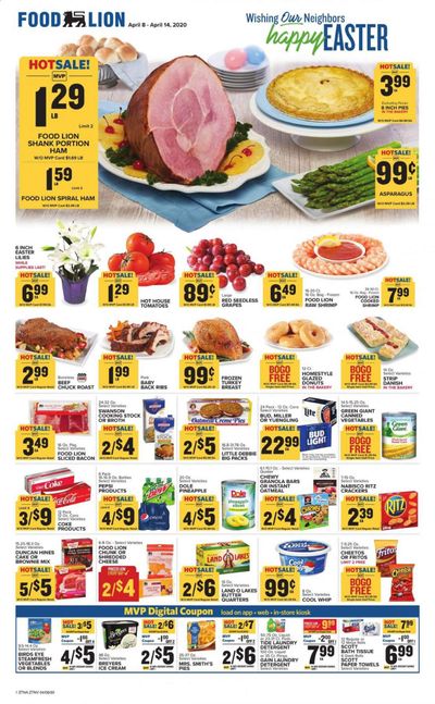 Food Lion Weekly Ad & Flyer April 8 to 14