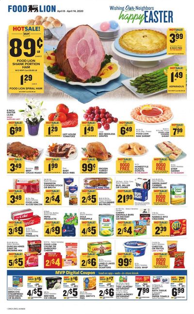 Food Lion Weekly Ad & Flyer April 8 to 14