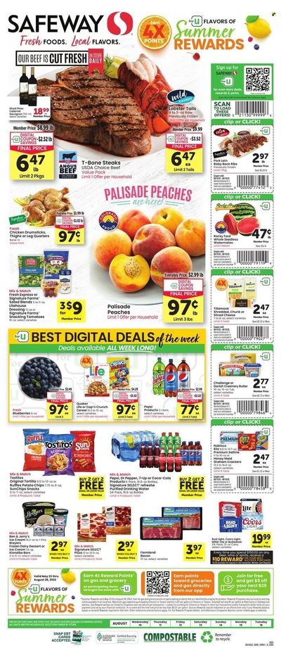 Safeway (SD) Weekly Ad Flyer Specials August 10 to August 16, 2022