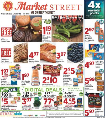 Market Street (NM, TX) Weekly Ad Flyer Specials August 10 to August 16, 2022