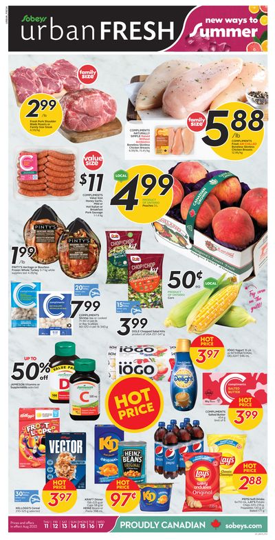 Sobeys Urban Fresh Flyer August 11 to 17