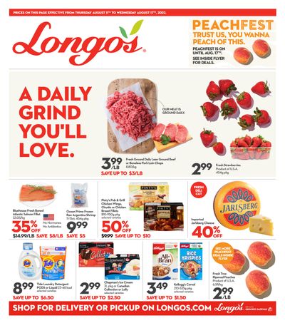 Longo's Flyer August 11 to 17