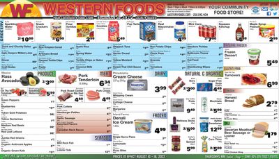 Western Foods Flyer August 10 to 16