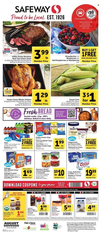 Safeway (CA, HI, OR, WA) Weekly Ad Flyer Specials August 10 to August 16, 2022