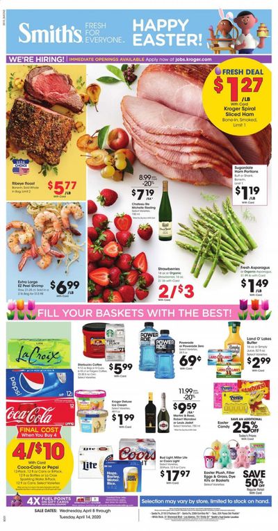 Smith's Weekly Ad & Flyer April 8 to 14