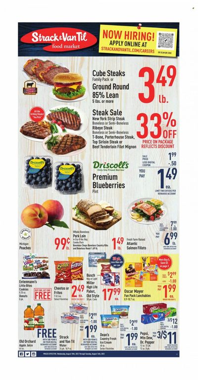 Strack & Van Til Weekly Ad Flyer Specials August 10 to August 16, 2022