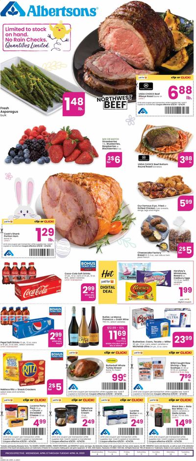 Albertsons Weekly Ad & Flyer April 8 to 14