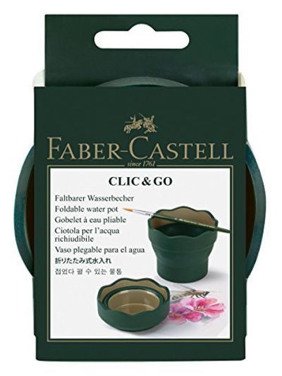 Faber-Castell Clic & Go Green Watercup (FC181520) $5 (Reg $9.88)