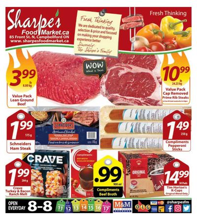 Sharpe's Food Market Flyer August 11 to 17