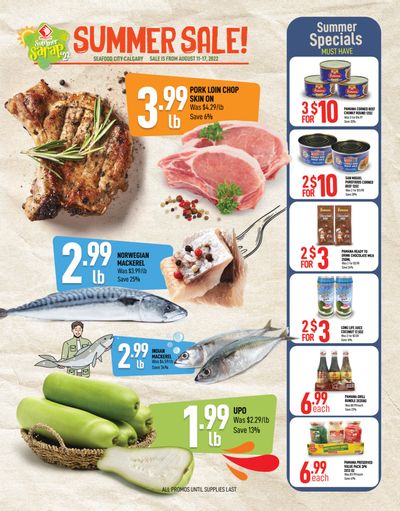 Seafood City Supermarket (West) Flyer August 11 to 17