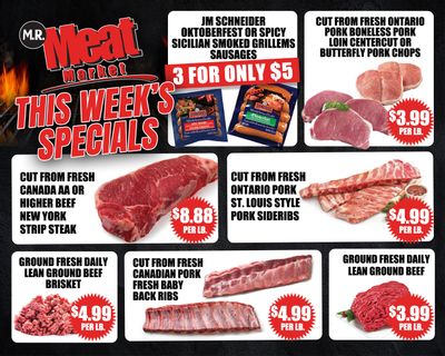 M.R. Meat Market Flyer August 11 to 18