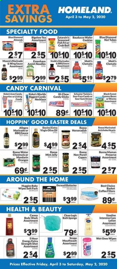 Homeland Weekly Ad & Flyer April 3 to May 2