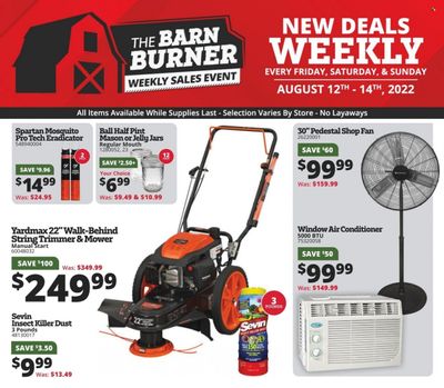 Rural King Weekly Ad Flyer Specials August 12 to August 14, 2022