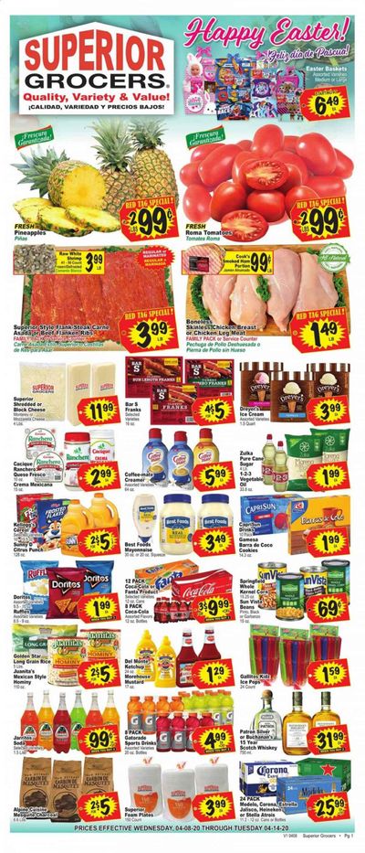 Superior Grocers Weekly Ad & Flyer April 8 to 14