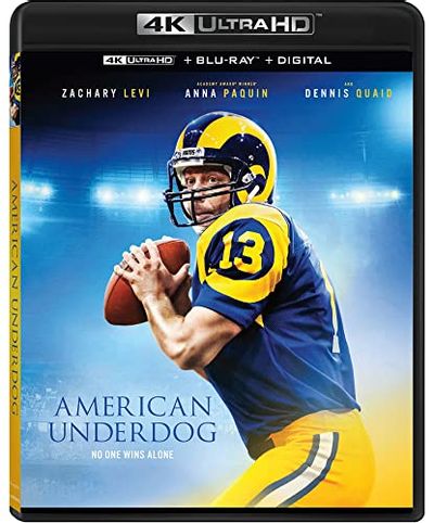 American Underdog [4K UHD] [Blu-ray] $24.99 (Reg $50.45)