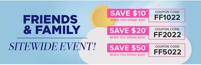 Well.ca Canada Friends & Family Sitewide Event Sale: Save $10 – $50 off Using Coupon Code + 50% on Summer Clearance + More Deals 
